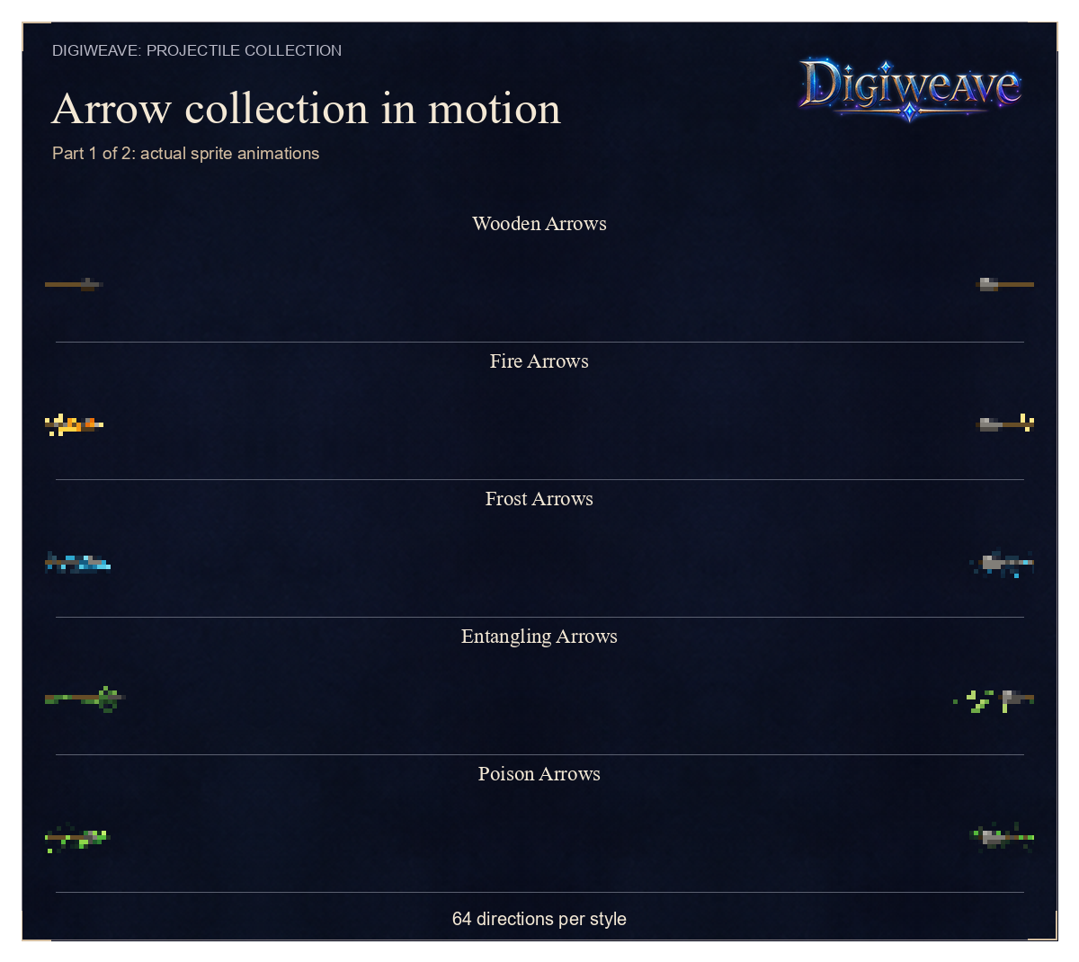 Arrow Collection animated preview, part 1 of 2