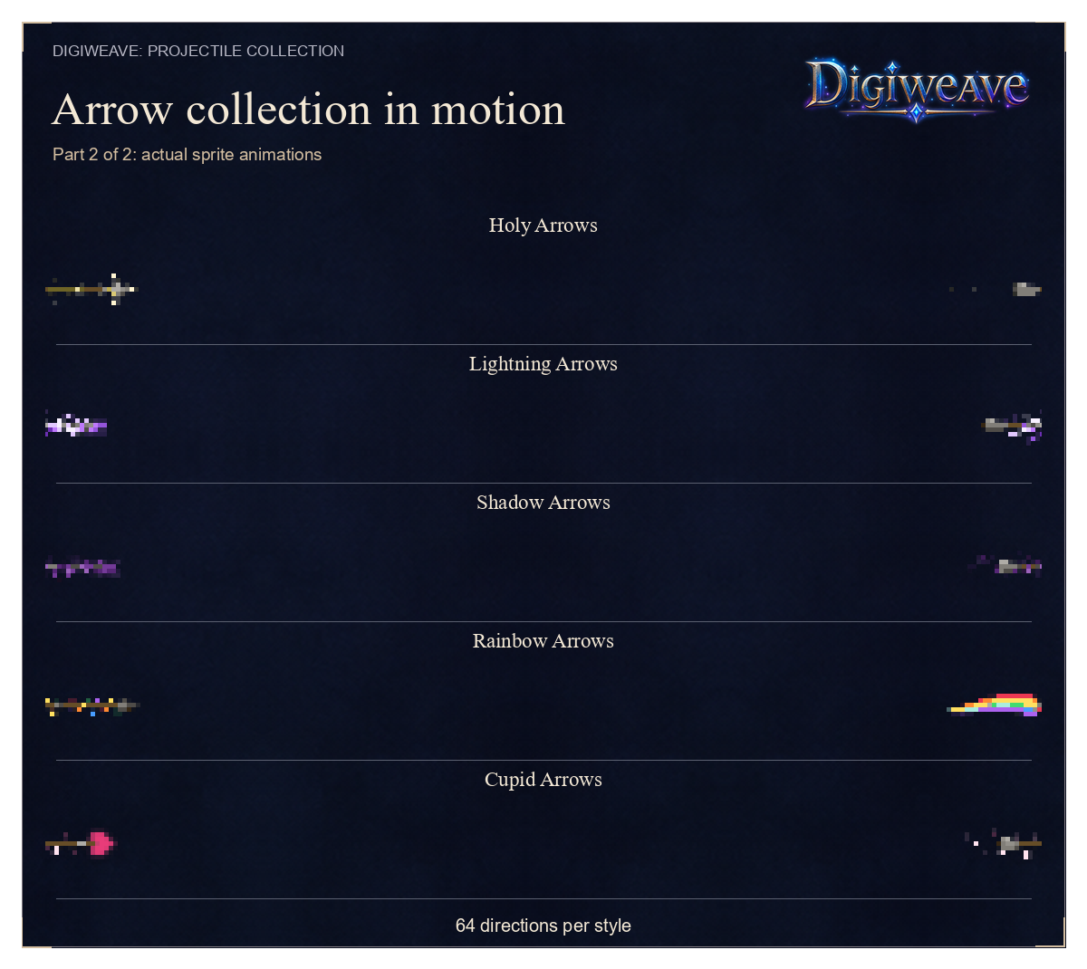 Arrow Collection animated preview, part 2 of 2